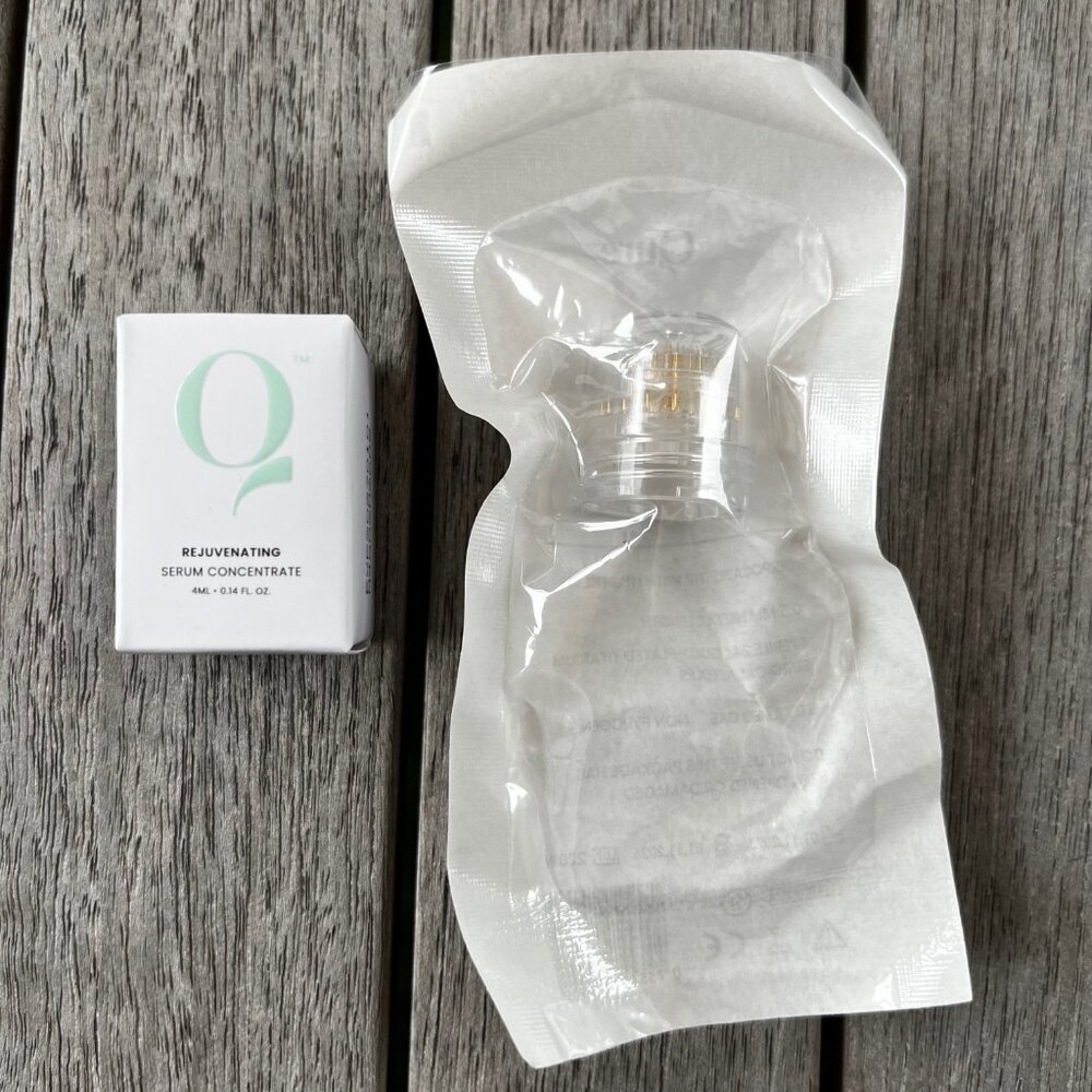 Qure Skincare Refill: Rejuvenating Serum Concentrate & Micro Infusion Tip NIB